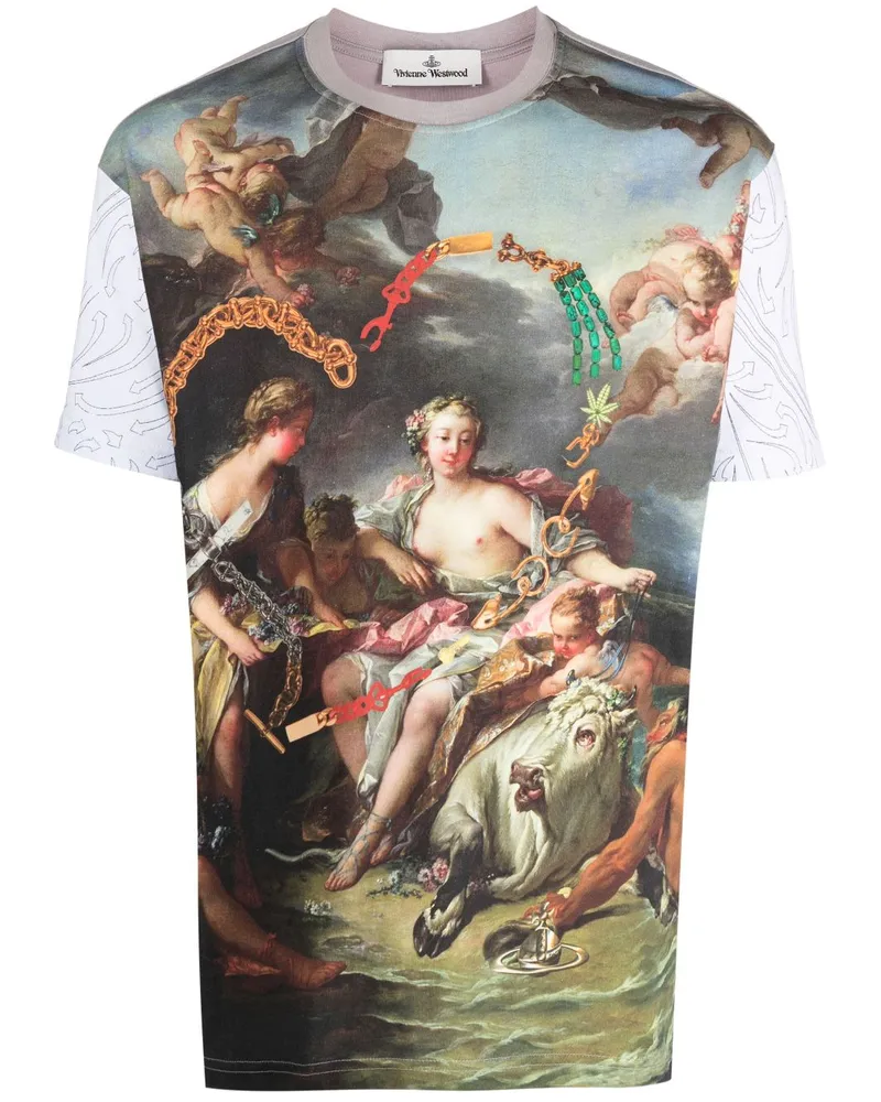 Vivienne Westwood Boucher T-Shirt aus Bio-Baumwolle - Blau Blau