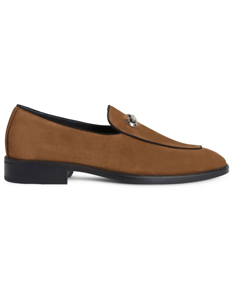 Giuseppe Zanotti Archibald Loafer aus Wildleder - Braun Braun