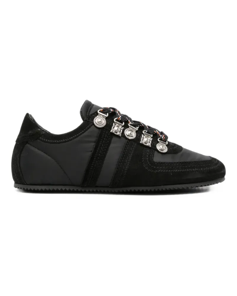 Toga panelled sneakers - Schwarz Schwarz