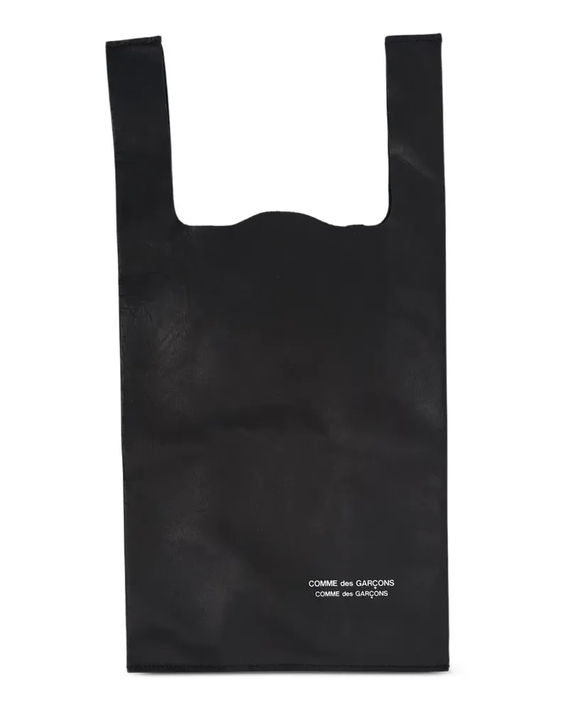 Comme des Garçons Handtasche aus Leder - Schwarz Schwarz