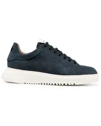 Emporio Armani Sneakers aus Wildleder Blau