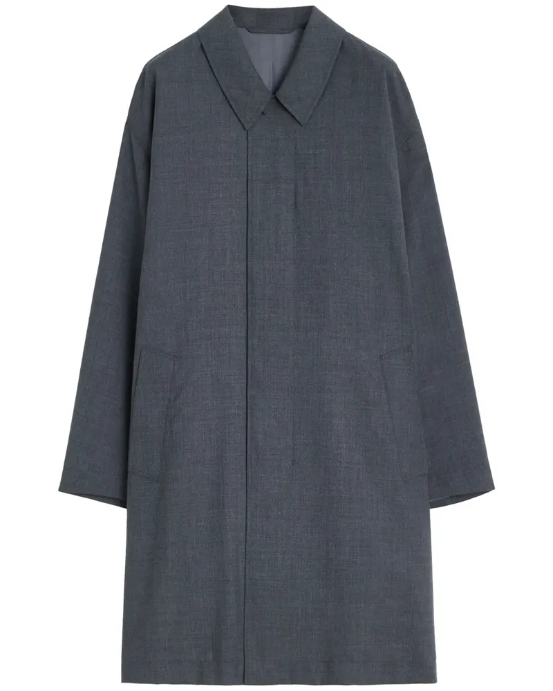 Christophe Lemaire Klassischer Mantel - Grau Grau