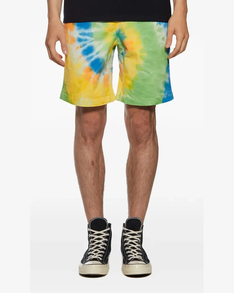 GRAMICCI Shorts mit Batikmuster - Blau Blau