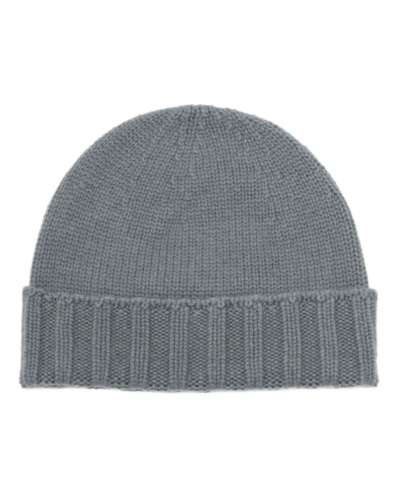 Drumohr  Beanie aus Kaschmir - Grau Grau