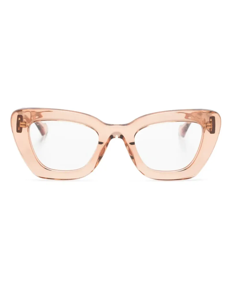 Gucci Brille im Cat-Eye-Design - Braun Braun