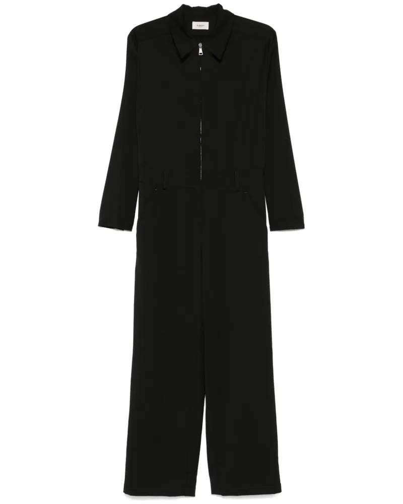BARENA Jumpsuit aus Twill - Schwarz Schwarz