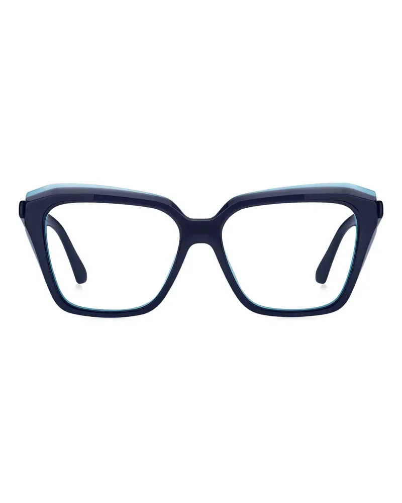 Etro Oversized-Brille mit eckigem Gestell - Blau Blau