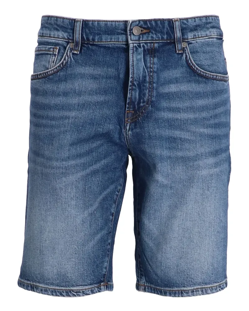 HUGO BOSS Maine Jeans-Shorts im Five-Pocket-Design - Blau Blau