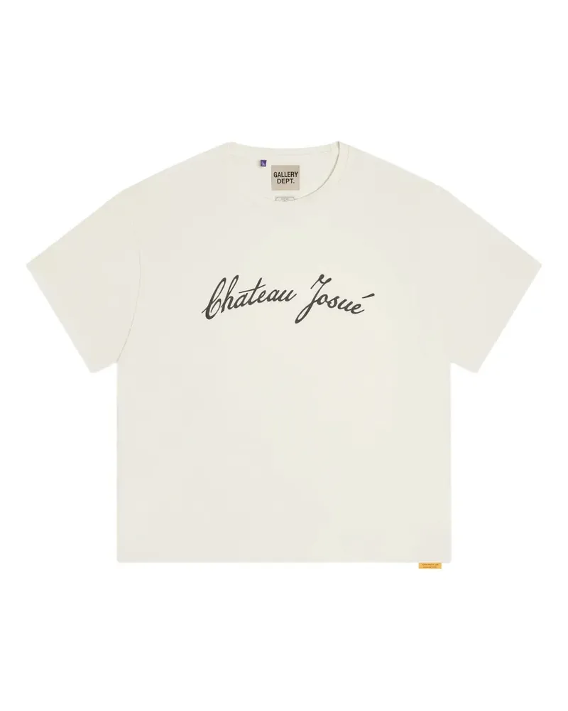 GALLERY DEPT. Chateau Josue T-shirt - Nude Nude