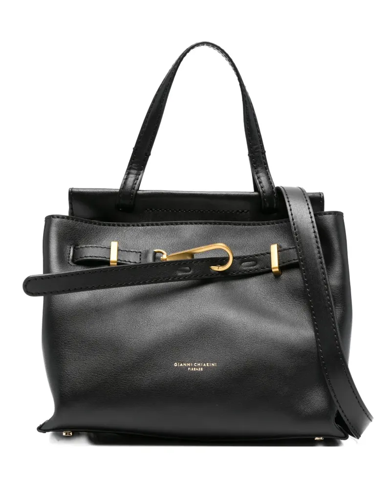 Gianni Chiarini Tilda Tote Bag mit Haken - Schwarz Schwarz