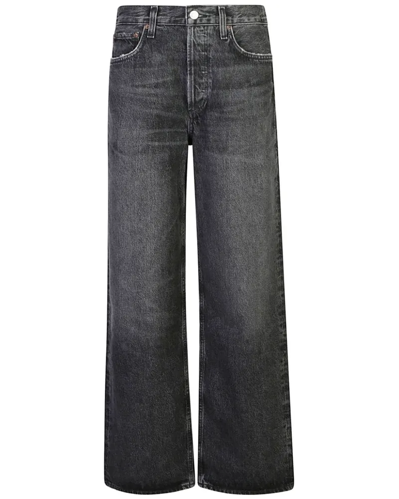 AGOLDE Jeans mit geradem Bein - Schwarz Schwarz
