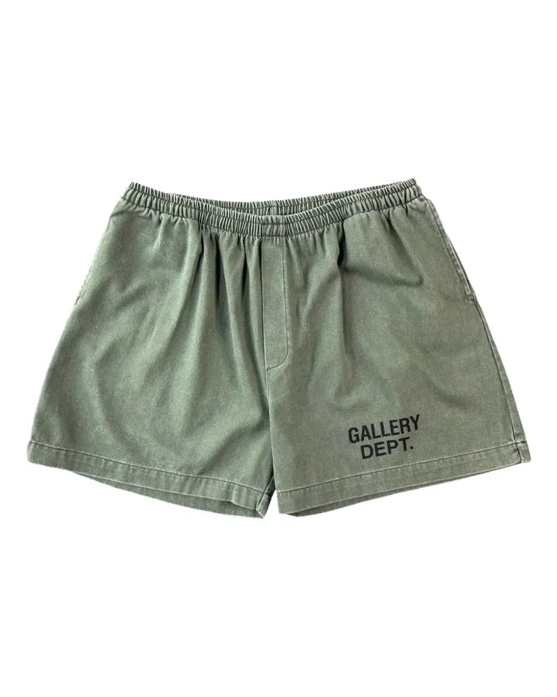 GALLERY DEPT. Zuma logo-print shorts - Grün Grün