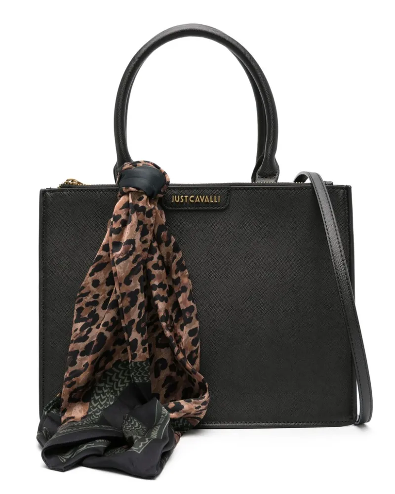 Just Cavalli Range Foulard Tote Bag - Schwarz Schwarz