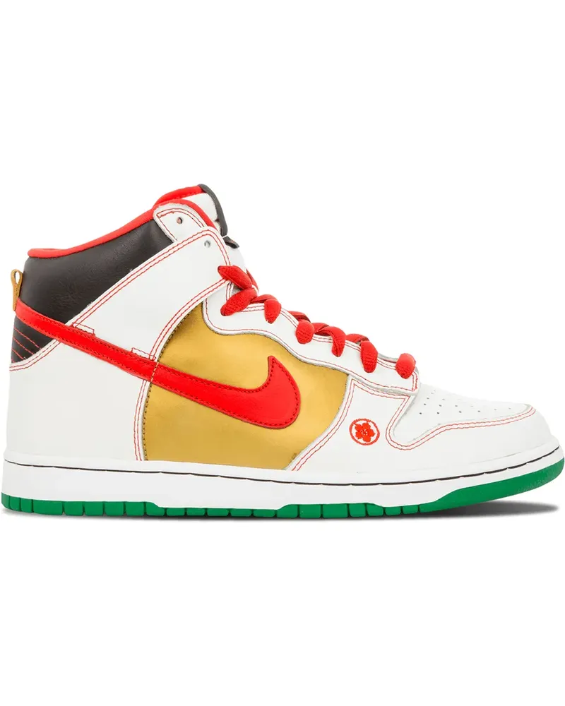Nike Dunk High Pro SB' Sneakers - Weiß Weiß