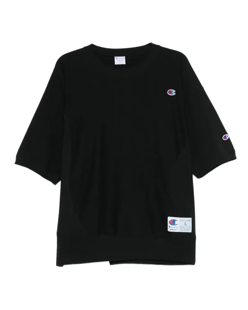 Undercover x Champion logo-patched crew neck T-shirt - Schwarz Schwarz