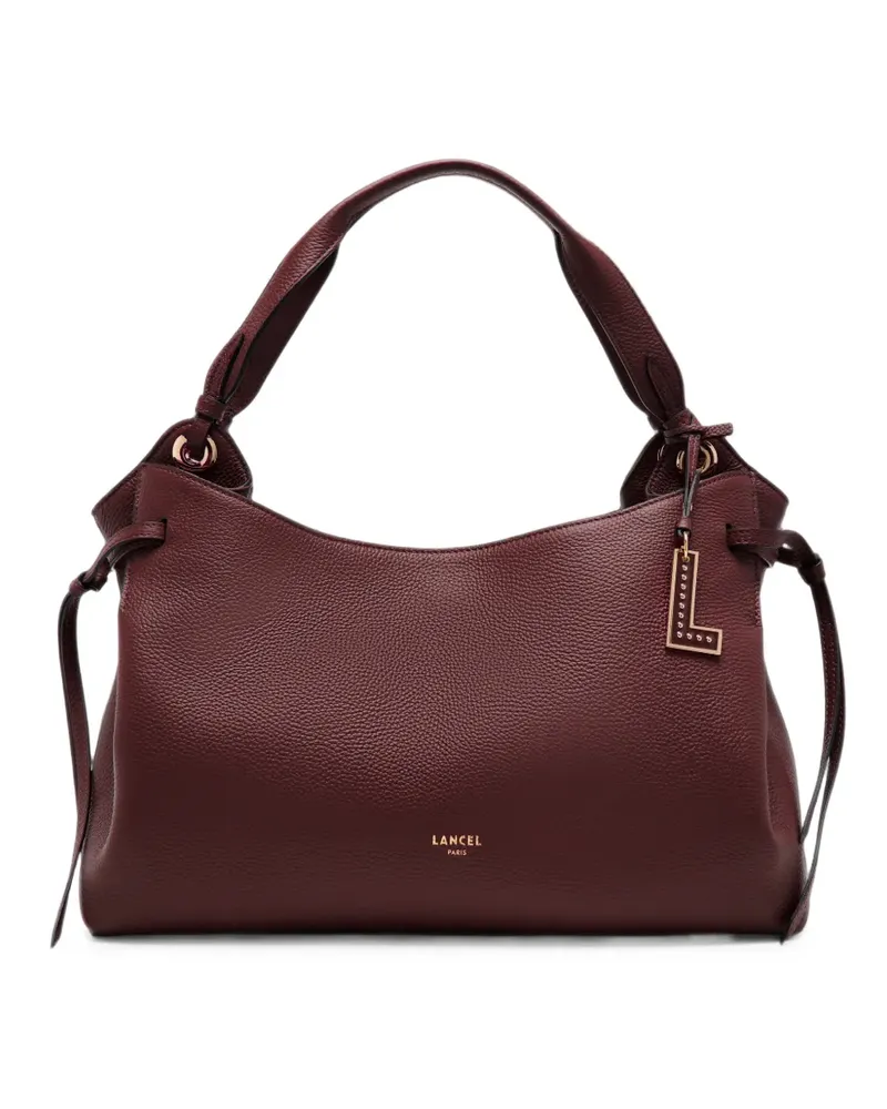 Lancel medium Swann grained leather tote bag - Rot Rot