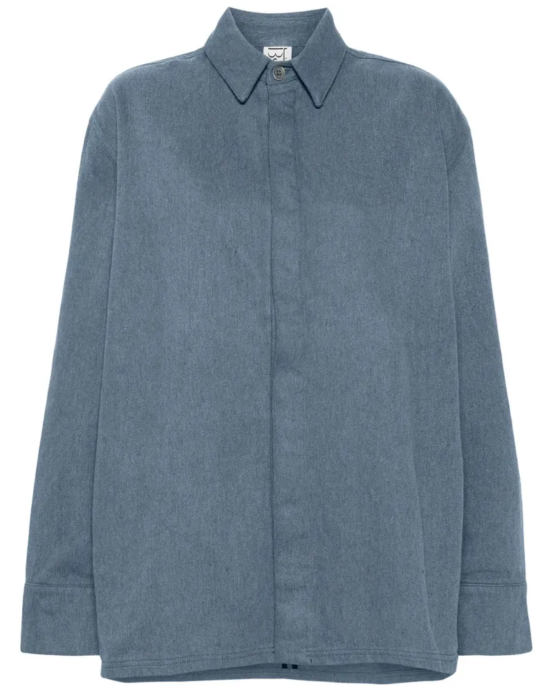 Baserange Indre Jeansjacke - Blau Blau