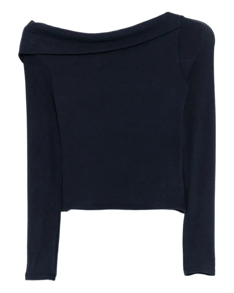 Reformation Ello top - Blau Blau