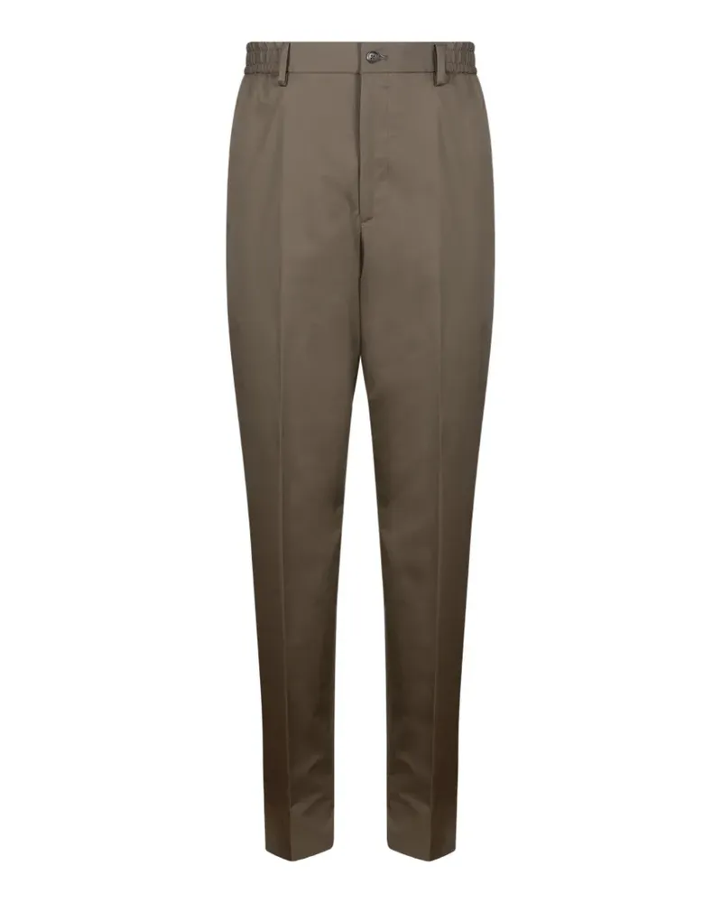 Tagliatore elasticated-waistband tailored trousers - Braun Braun