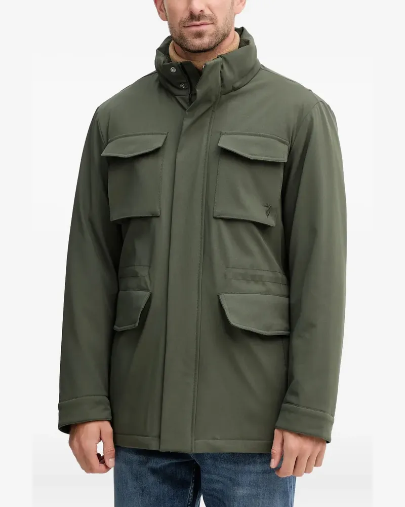 Trussardi Field pocket jacket - Grün Grün