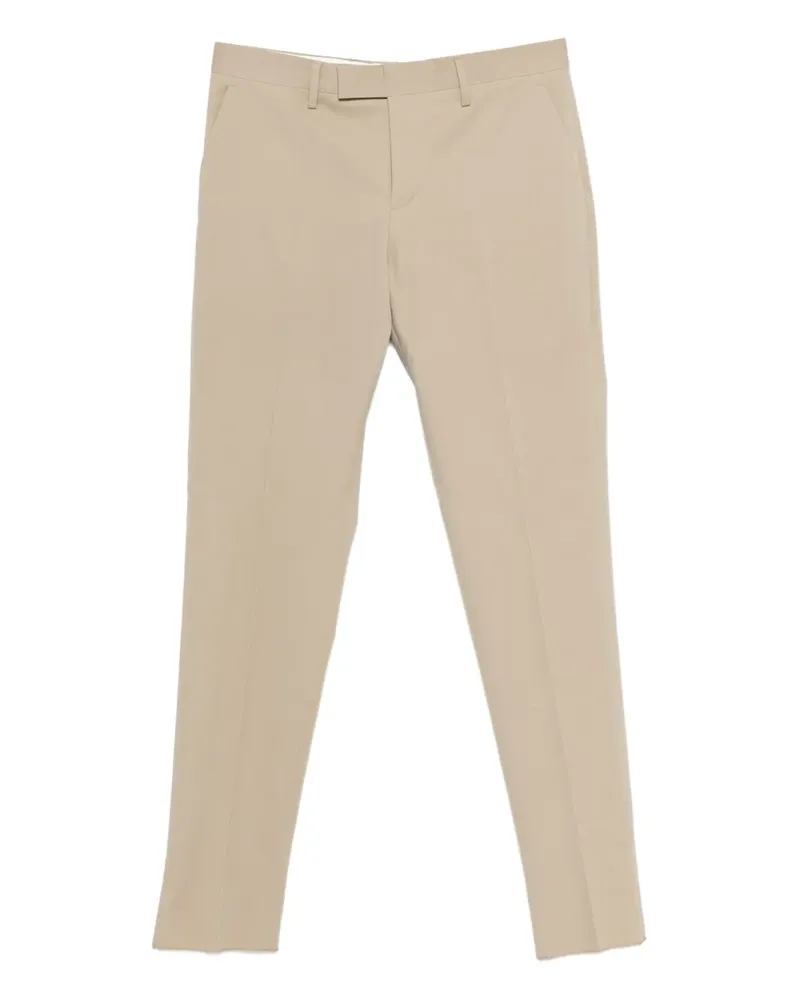 LARDINI Klassische Twill-Hose - Nude Nude