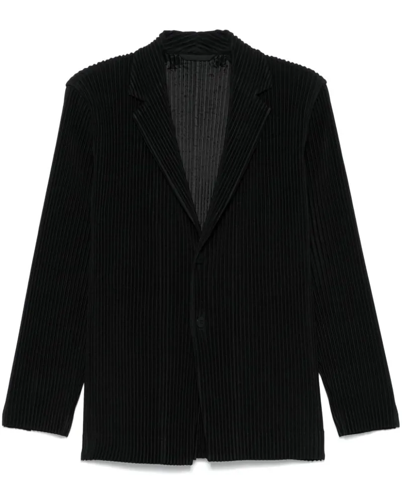 Issey Miyake Tailored Pleats Sakko - Schwarz Schwarz