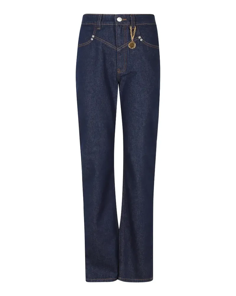 Stella McCartney Jeans mit geradem Bein - Blau Blau