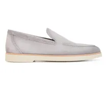 Loafer aus Wildleder - Grau