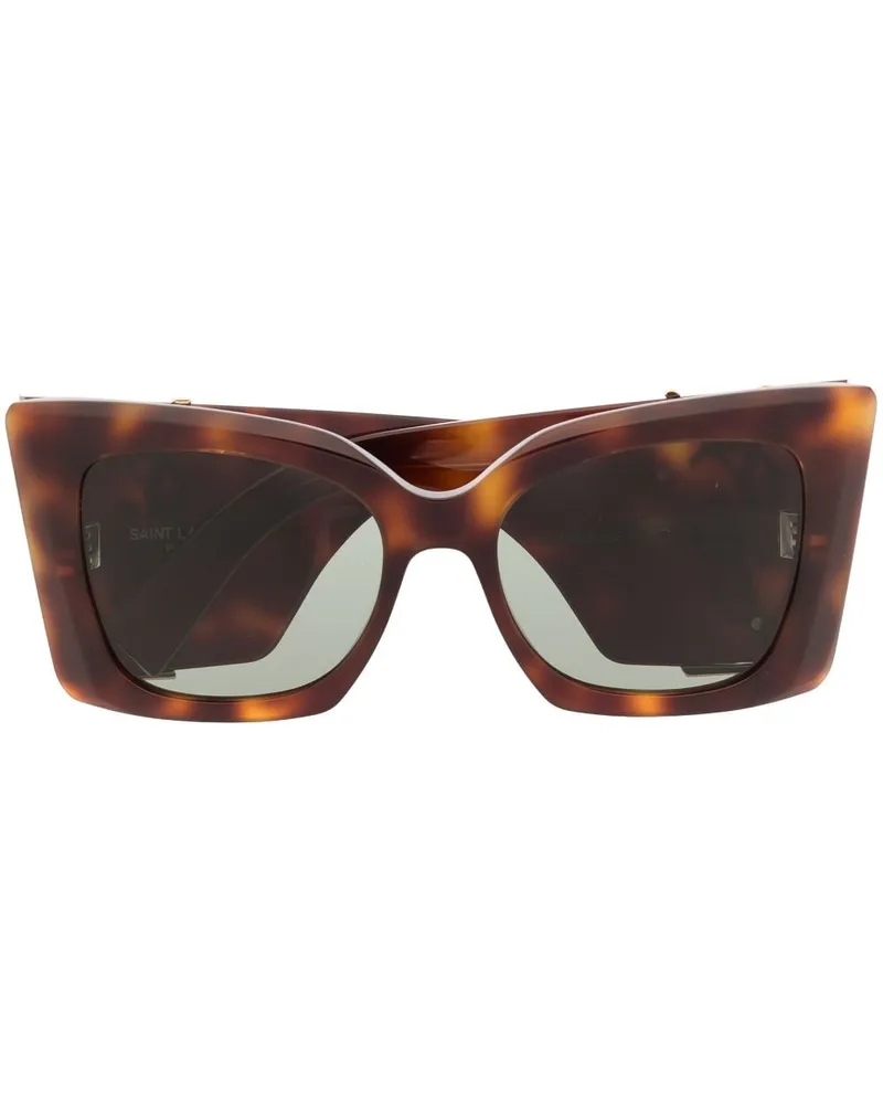 Saint Laurent SL M119 Cat-Eye-Sonnenbrille - Braun Braun