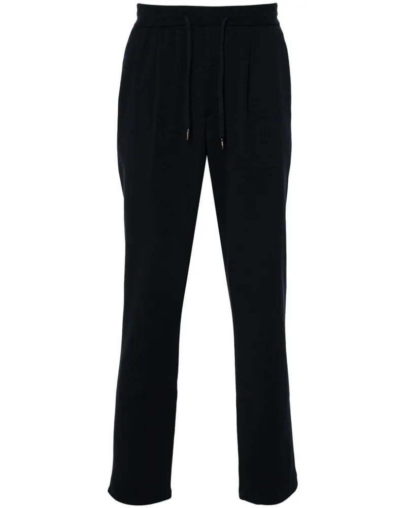 Herno Hose mit Kordelzug - Blau Blau