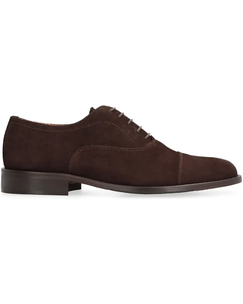 Bruno Magli Oxford-Schuhe aus Wildleder - Braun Braun