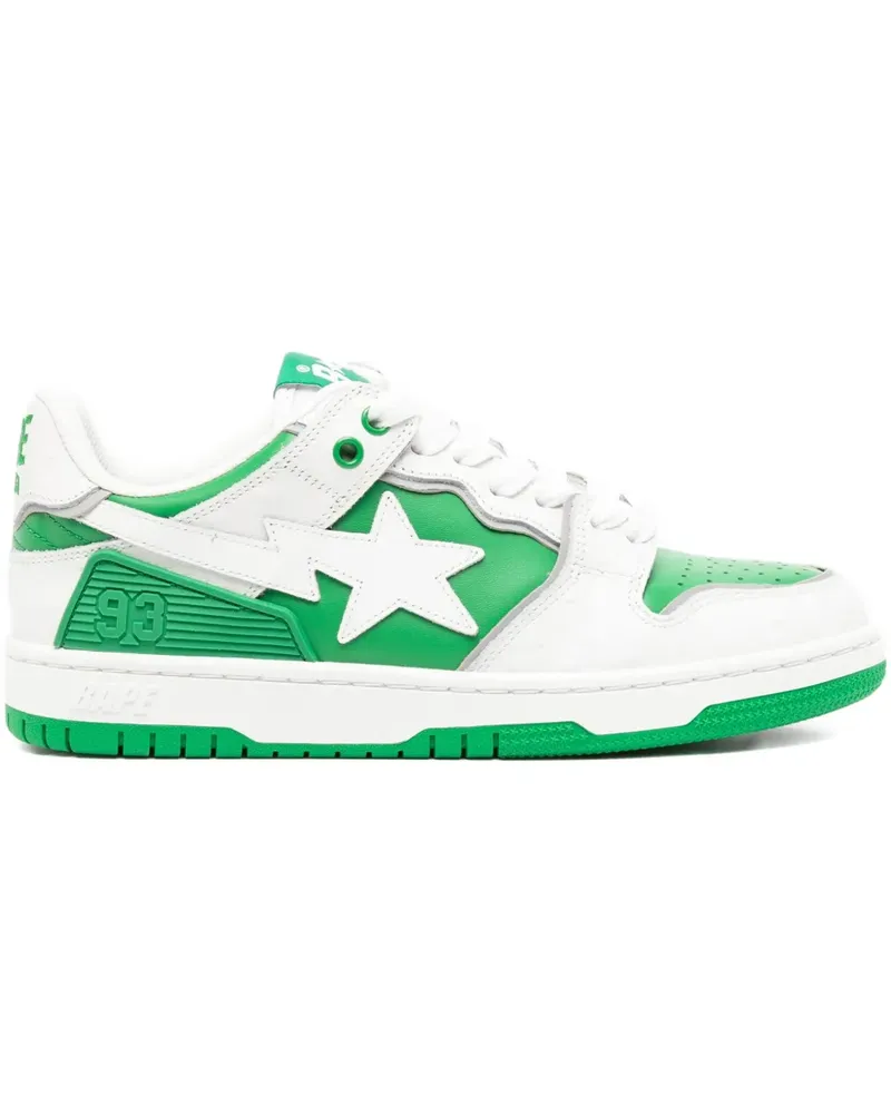 BAPE Sneakers mit Sternverzierung - Grün Grün