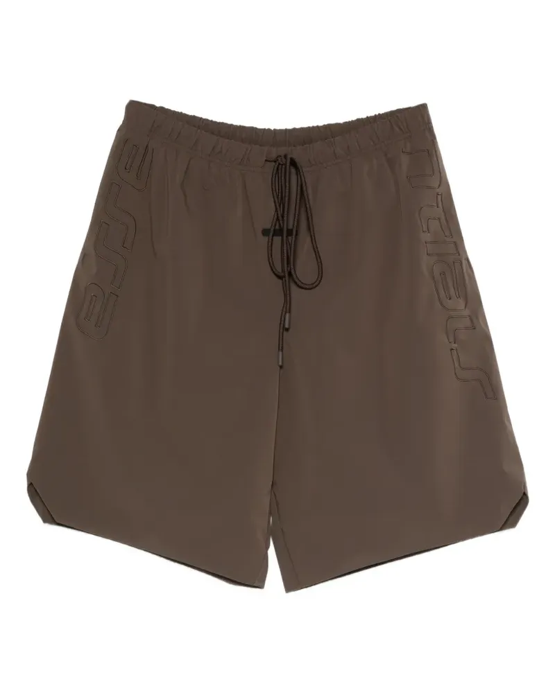 Fear of God Active Trace embroidered shorts - Braun Braun