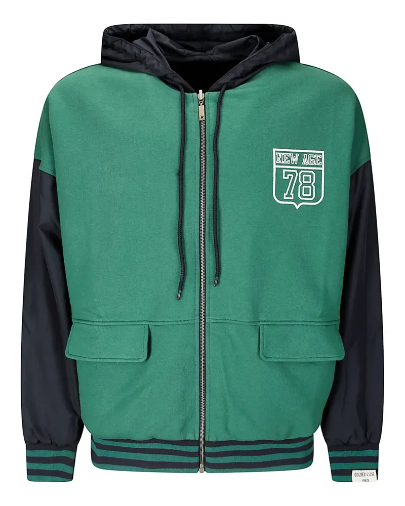 Golden Goose Wendbare Kapuzenjacke - Grün Grün