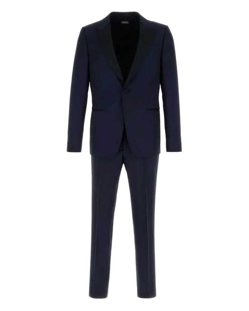 Ermenegildo Zegna Einreihiger Anzug - Blau Blau