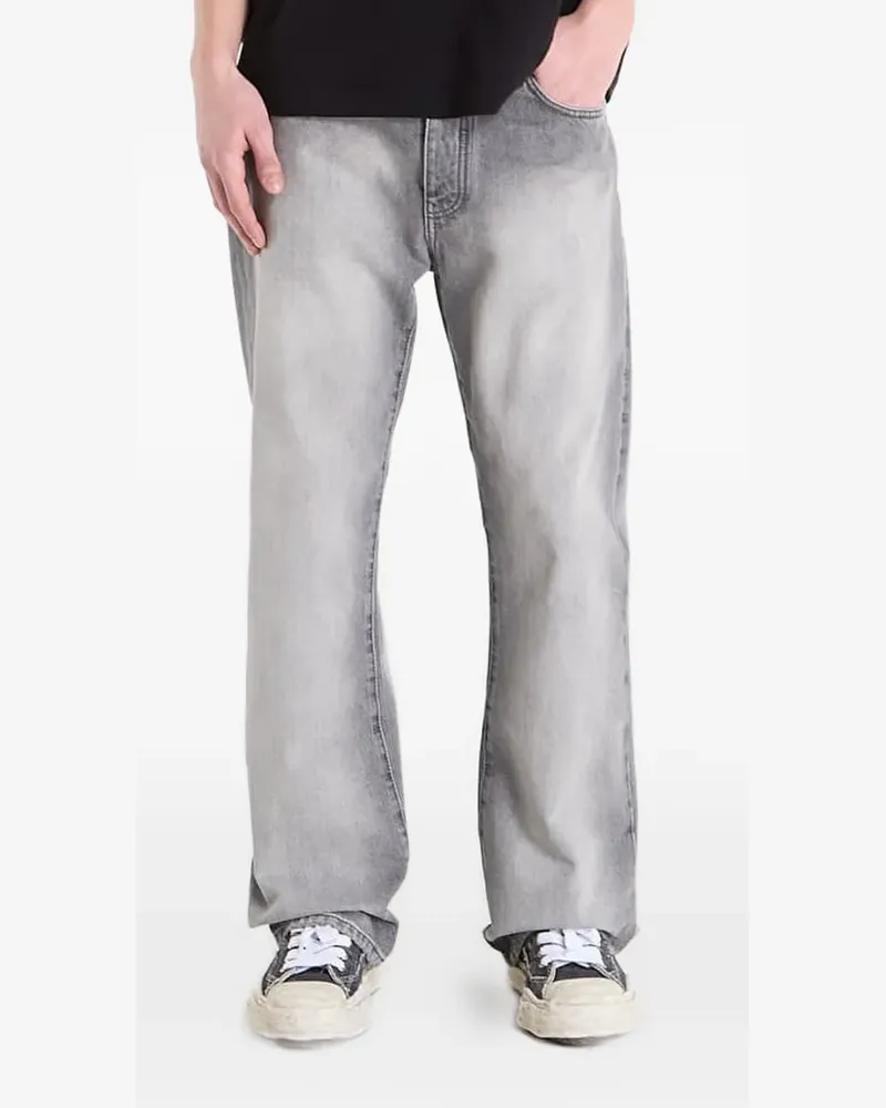 OFF-WHITE Diag Jeans mit lockerem Schnitt - Grau Grau