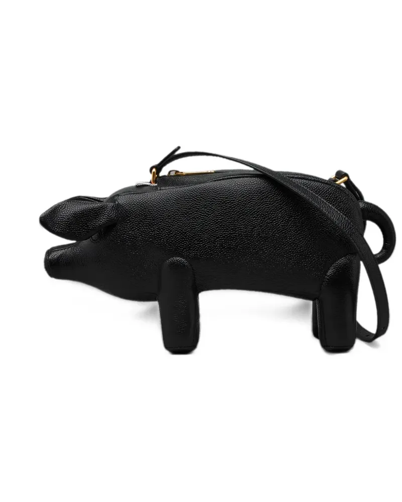 Thom Browne Pig Schultertasche - Rot Rot