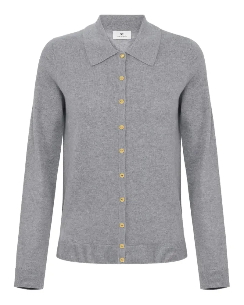 Elisabetta Franchi Cardigan aus Strick - Grau Grau