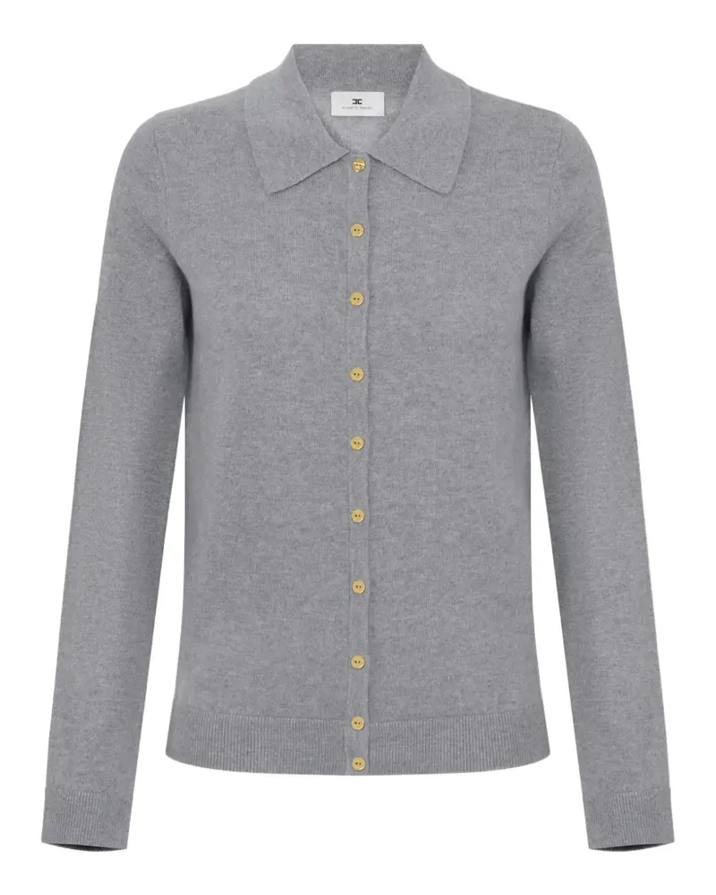 Elisabetta Franchi Cardigan aus Strick - Grau Grau