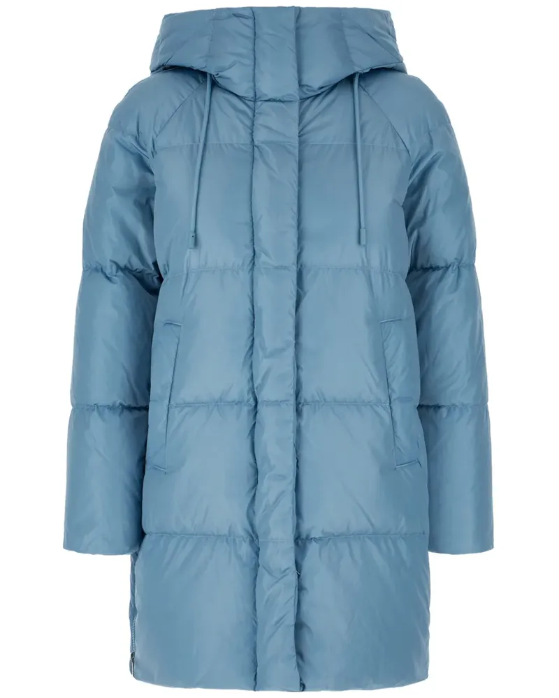 Max Mara Gesteppte Daunenjacke - Schwarz Schwarz