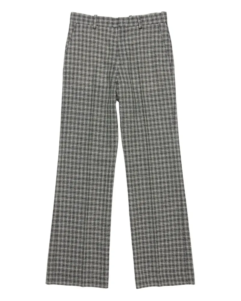 Acne Studios Karierte Hose - Schwarz Schwarz