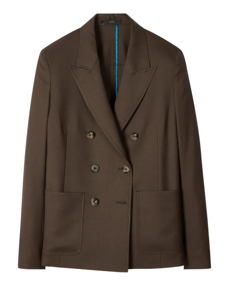 Paul Smith Doppelreihiger Blazer - Braun Braun