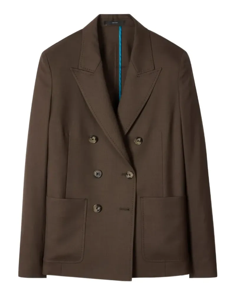 Paul Smith Doppelreihiger Blazer - Braun Braun