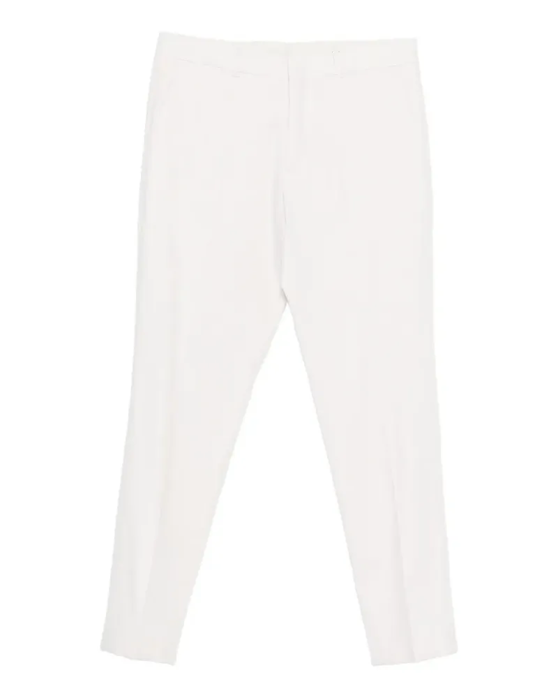 Calvin Klein pressed-crease trousers - Weiß Weiß