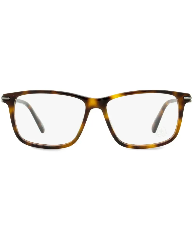 Moncler ML5205 Brille mit eckigem Gestell - Braun Braun