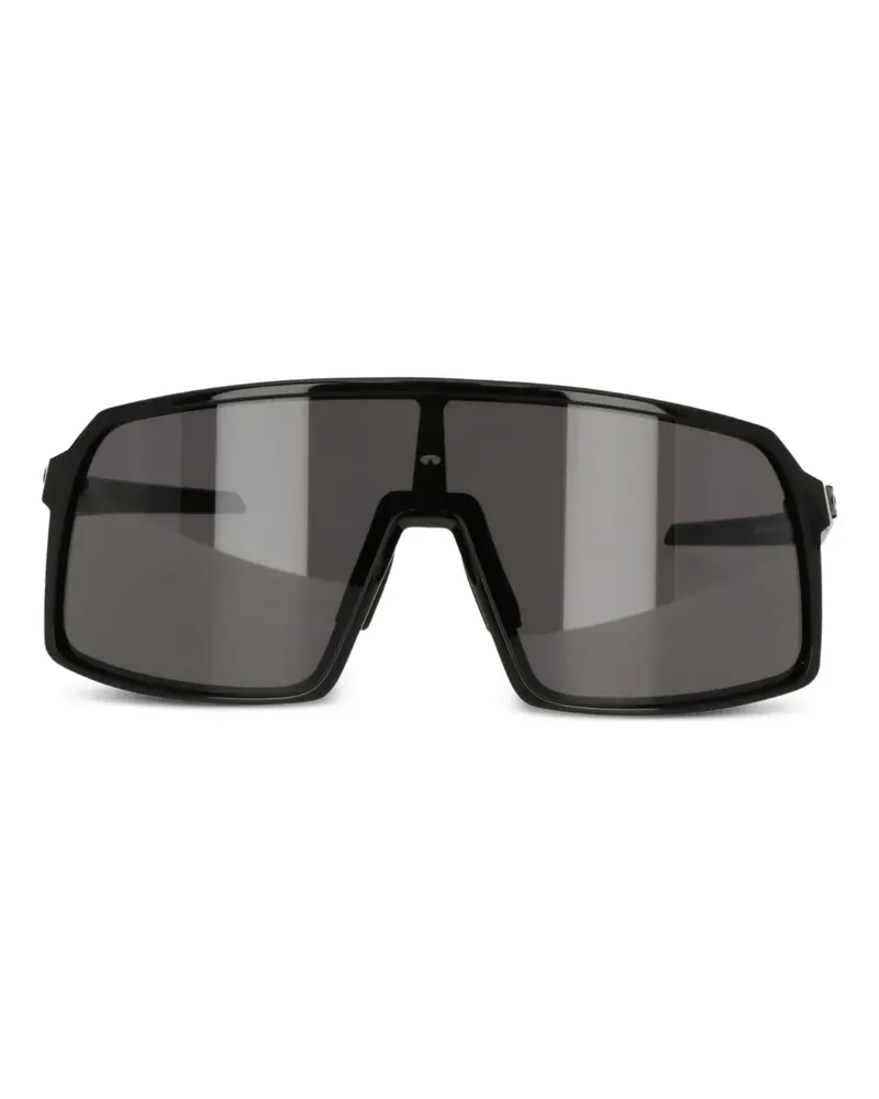 Oakley Halbrand-Sonnenbrille - Schwarz Schwarz