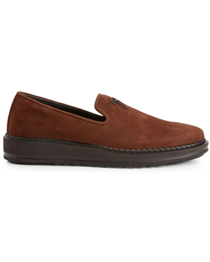 Giuseppe Zanotti Klaus Sneakers aus Wildleder - Braun Braun