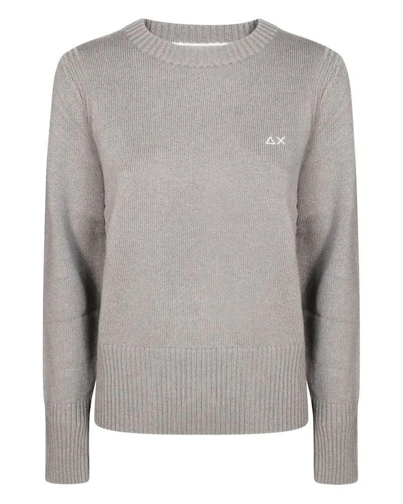 Sun68 long-sleeve crew-neck sweater - Grau Grau