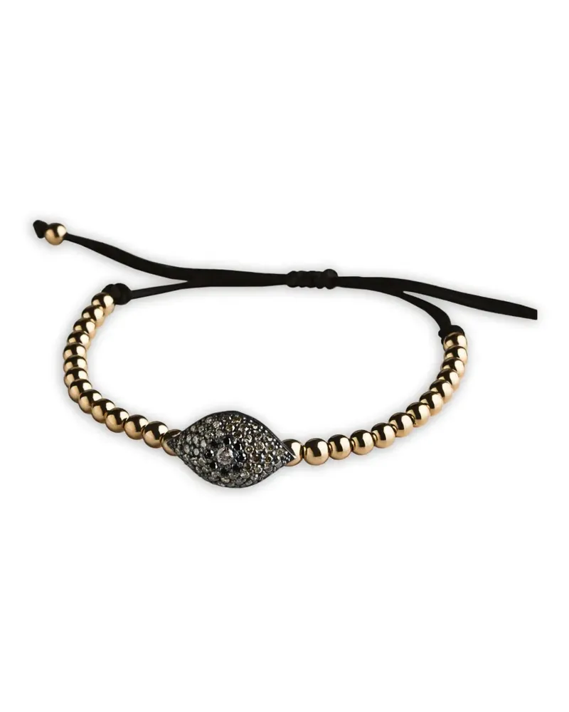 ANIL ARJANDAS 18kt Rotgoldarmband - Schwarz Schwarz