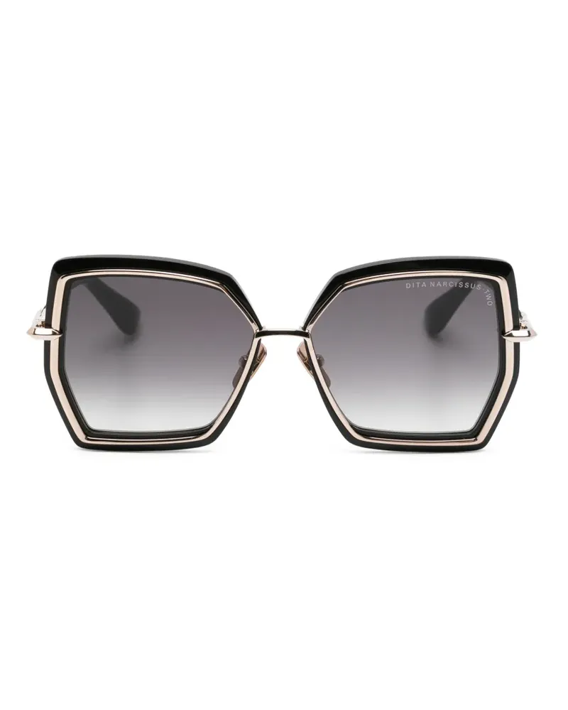 DITA Narcissus Two Sonnenbrille - Schwarz Schwarz